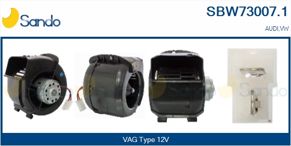Ventilatore abitacolo SANDO SBW73007.1