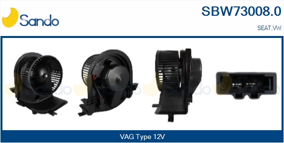 Ventilatore abitacolo SANDO SBW73008.0