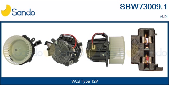 Ventilatore abitacolo SANDO SBW73009.1