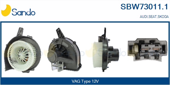 Ventilatore abitacolo SANDO SBW73011.1
