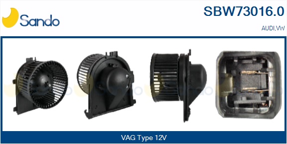 Ventilatore abitacolo SANDO SBW73016.0