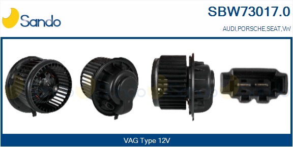Ventilatore abitacolo SANDO SBW73017.0
