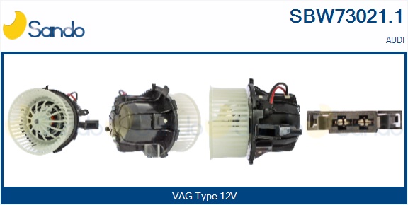 Ventilatore abitacolo SANDO SBW73021.1