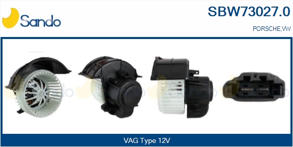 Ventilatore abitacolo SANDO SBW73027.0
