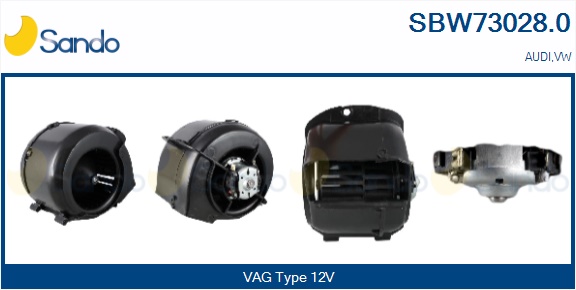 Ventilatore abitacolo SANDO SBW73028.0