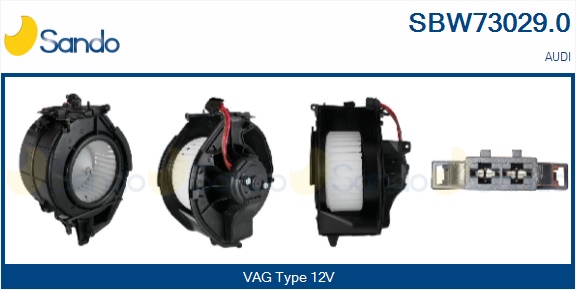 Ventilatore abitacolo SANDO SBW73029.0