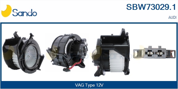 Ventilatore abitacolo SANDO SBW73029.1