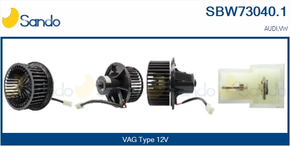 Ventilatore abitacolo SANDO SBW73040.1