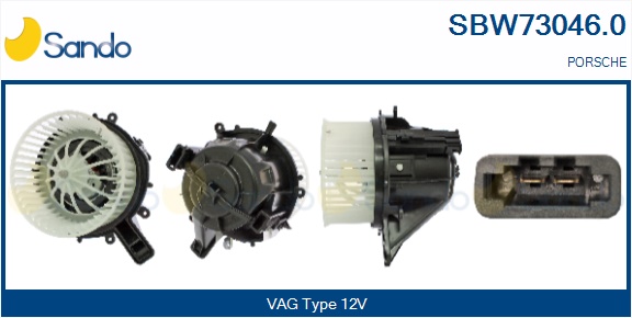 Ventilatore abitacolo SANDO SBW73046.0