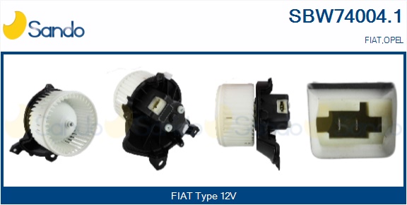 Ventilatore abitacolo SANDO SBW74004.1