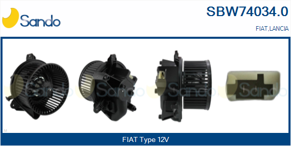 Ventilatore abitacolo SANDO SBW74034.0
