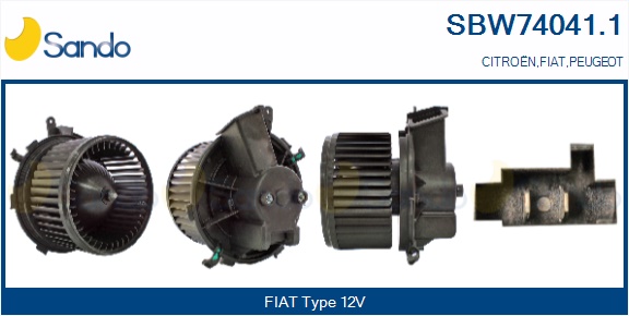 Ventilatore abitacolo SANDO SBW74041.1