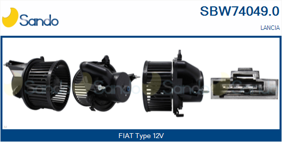 Ventilatore abitacolo SANDO SBW74049.0