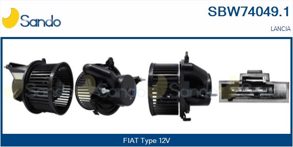 Ventilatore abitacolo SANDO SBW74049.1