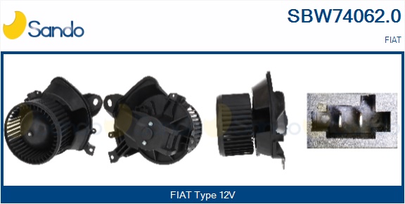 Ventilatore abitacolo SANDO SBW74062.0