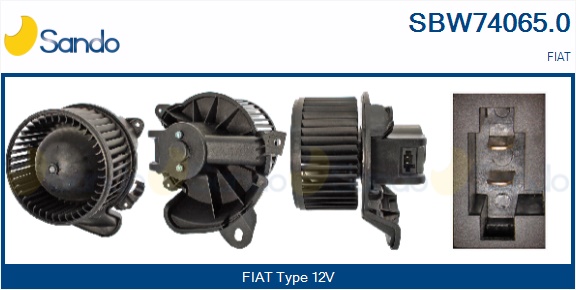 Ventilatore abitacolo SANDO SBW74065.0