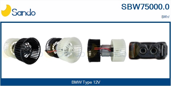 Ventilatore abitacolo SANDO SBW75000.0