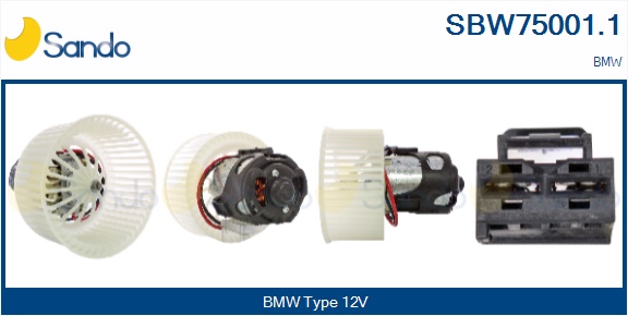 Ventilatore abitacolo SANDO SBW75001.1
