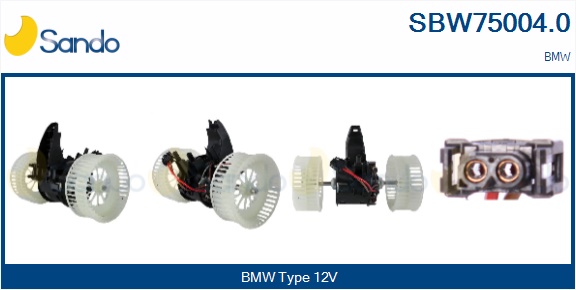 Ventilatore abitacolo SANDO SBW75004.0