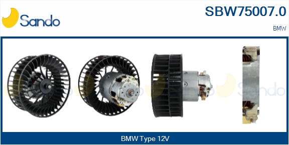 Ventilatore abitacolo SANDO SBW75007.0