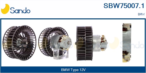 Ventilatore abitacolo SANDO SBW75007.1