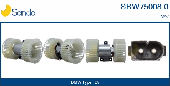 Ventilatore abitacolo SANDO SBW75008.0