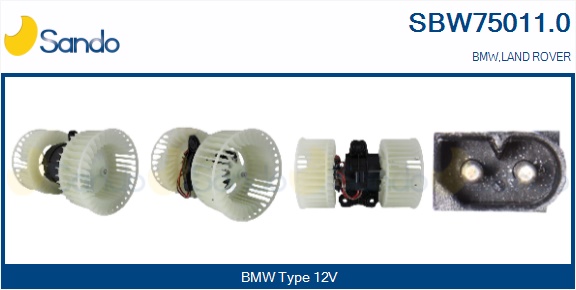 Ventilatore abitacolo SANDO SBW75011.0