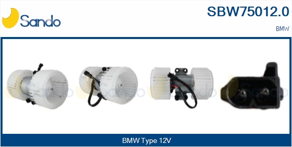 Ventilatore abitacolo SANDO SBW75012.0