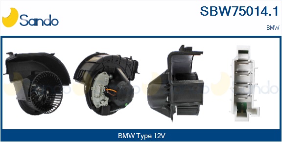 Ventilatore abitacolo SANDO SBW75014.1