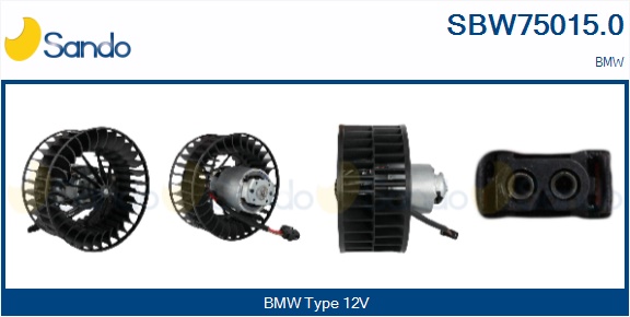 Ventilatore abitacolo SANDO SBW75015.0