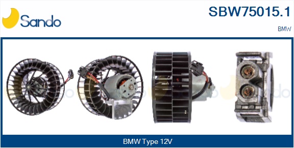Ventilatore abitacolo SANDO SBW75015.1