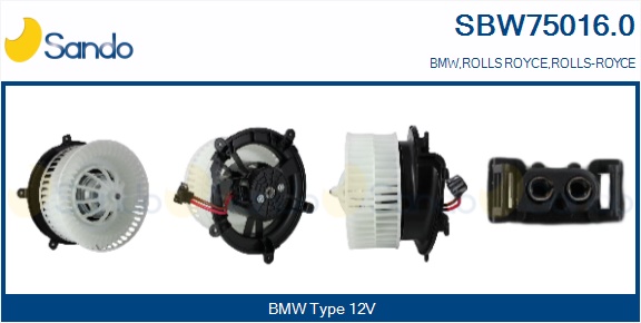 Ventilatore abitacolo SANDO SBW75016.0