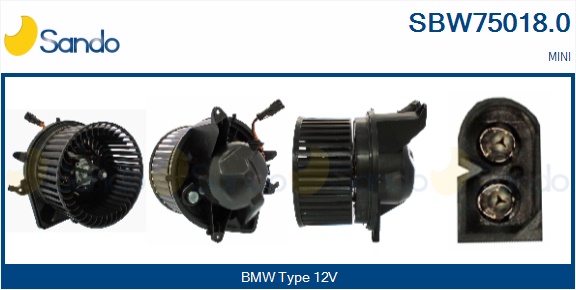 Ventilatore abitacolo SANDO SBW75018.0