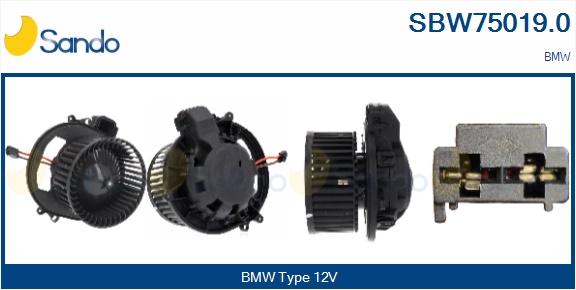 Ventilatore abitacolo SANDO SBW75019.0