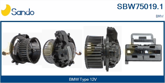 Ventilatore abitacolo SANDO SBW75019.1