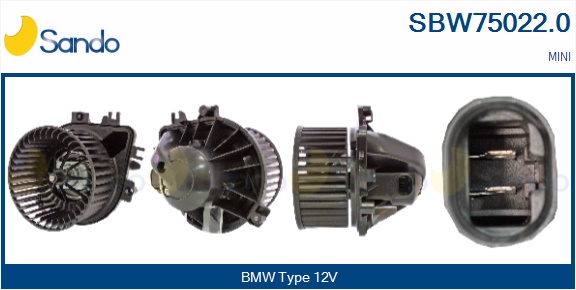 Ventilatore abitacolo SANDO SBW75022.0