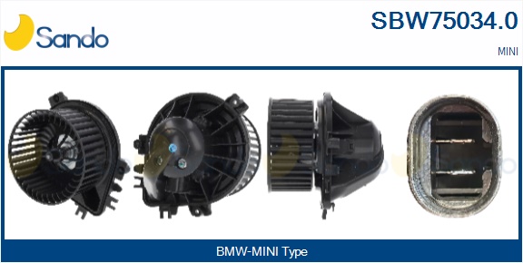 Ventilatore abitacolo SANDO SBW75034.0