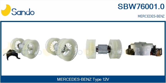 Ventilatore abitacolo SANDO SBW76001.0