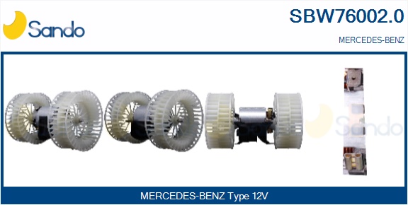 Ventilatore abitacolo SANDO SBW76002.0