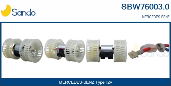 Ventilatore abitacolo SANDO SBW76003.0