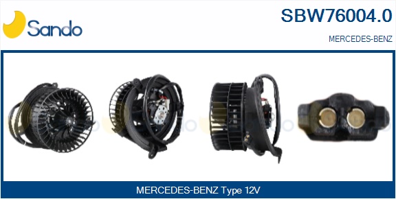Ventilatore abitacolo SANDO SBW76004.0