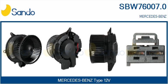 Ventilatore abitacolo SANDO SBW76007.0