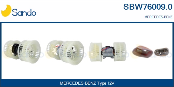 Ventilatore abitacolo SANDO SBW76009.0
