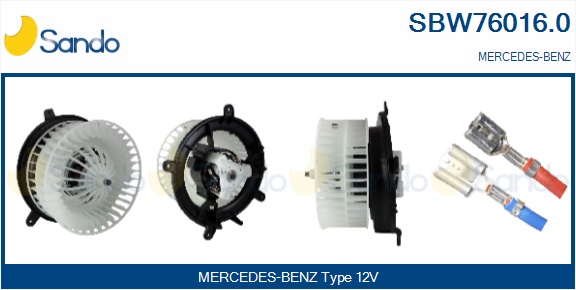 Ventilatore abitacolo SANDO SBW76016.0