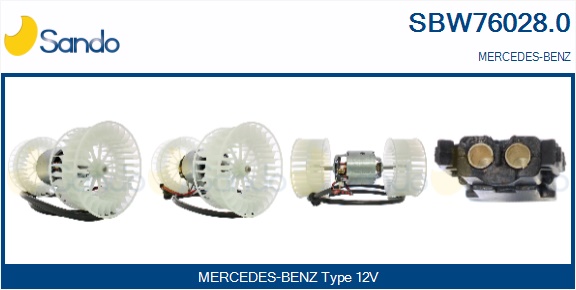 Ventilatore abitacolo SANDO SBW76028.0