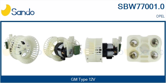 Ventilatore abitacolo SANDO SBW77001.0