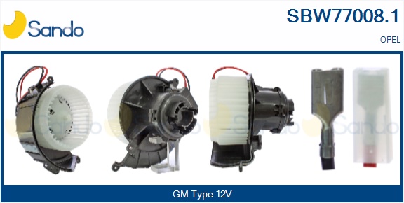 Ventilatore abitacolo SANDO SBW77008.1