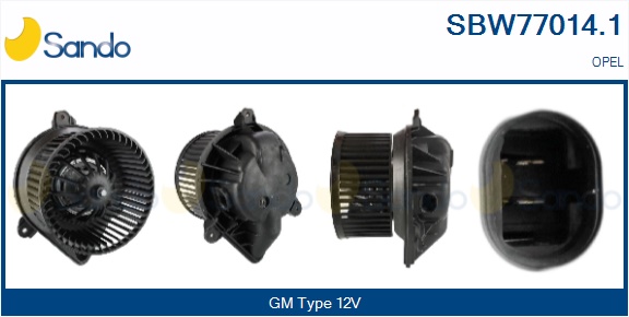 Ventilatore abitacolo SANDO SBW77014.1