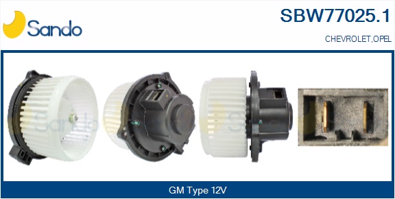 Ventilatore abitacolo SANDO SBW77025.1