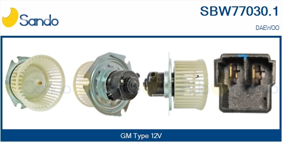 Ventilatore abitacolo SANDO SBW77030.1